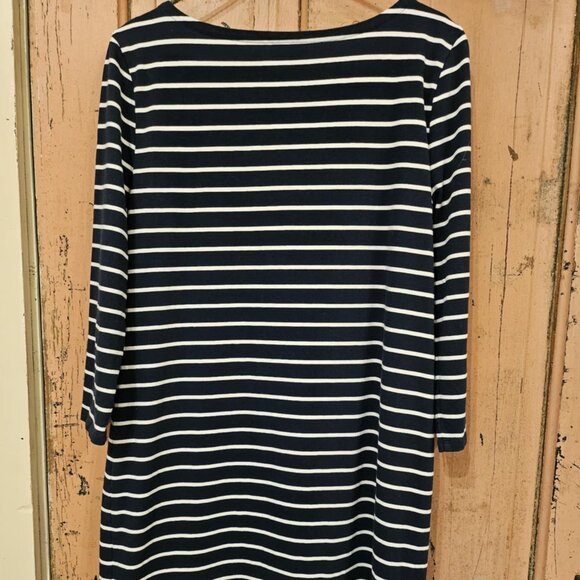Vineyard Vines Blue & White Striped Dress - Medium - Picture 5 of 5